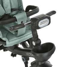 Детский трехколесный велосипед ME 1162-1 Vector Cloud Blue El Camino, голубой фото 53