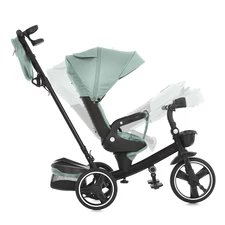 Детский трехколесный велосипед ME 1162-1 Vector Cloud Blue El Camino, голубой фото 63