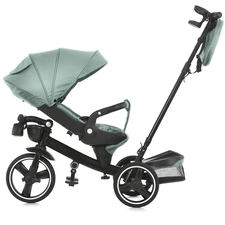 Детский трехколесный велосипед ME 1162-1 Vector Cloud Blue El Camino, голубой фото 71