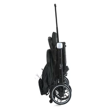 Детская прогулочная коляска M 5727-1 Flash Almost Black, Bambi, черная фото 31