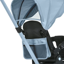 Велосипед с родительской ручкой MT 1036 blue синий фото 18