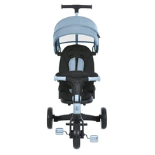 Велосипед с родительской ручкой MT 1036 blue синий фото 63