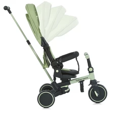 Велосипед с родительской ручкой MT 1036 green зеленый фото 53