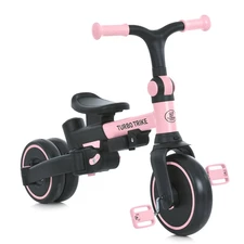 Велосипед с родительской ручкой MT 1036 pink розовый фото 14