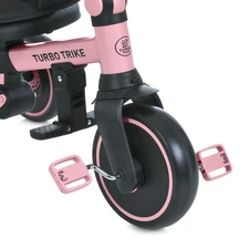 Велосипед с родительской ручкой MT 1036 pink розовый фото 16