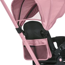 Велосипед с родительской ручкой MT 1036 pink розовый фото 15