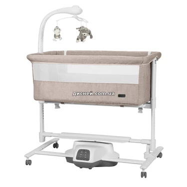 Детская кроватка - качалка Carrello Bloom CRL-10304 Cream Beige бежевая