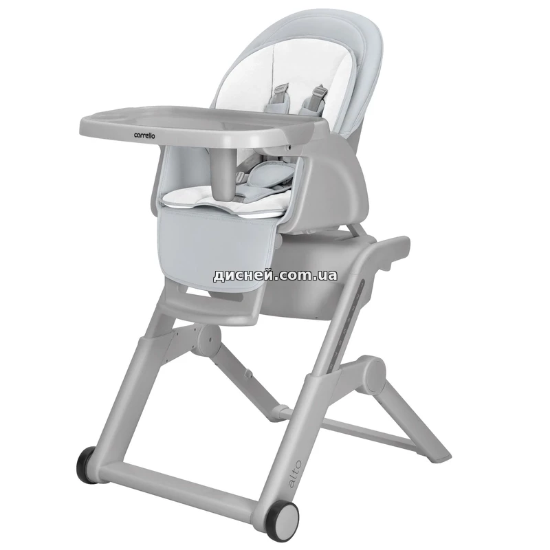 Дитячий стільчик - гойдалка Carrello Alto CRL-10307 Chrome Grey