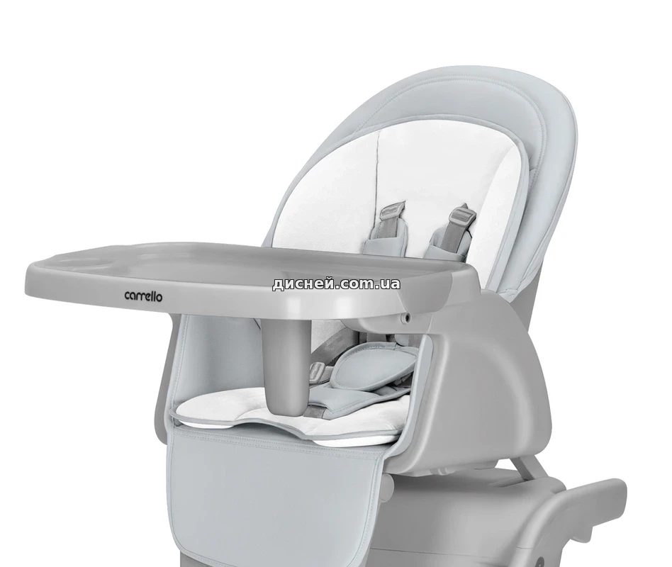 Дитячий стільчик - гойдалка Carrello Alto CRL-10307 Chrome Grey