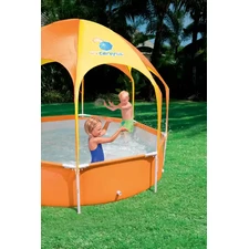 Каркасный бассейн Bestway 56193, 244 х 51 см., с навесом фото 37