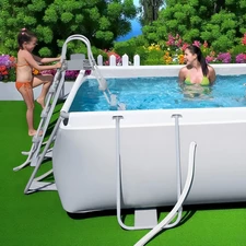 Каркасный бассейн Bestway 56255, 404 х 201 х 100 см., с песочным фильтр-насосом фото 14