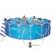 Каркасный бассейн Bestway 56305, 427 х 100 см., с фильтр-насосом купить