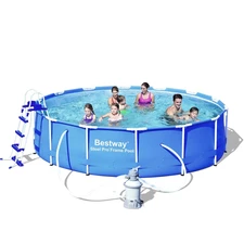 Каркасный бассейн Bestway 56308, 427 х 100 см., с фильтр-насосом фото 37