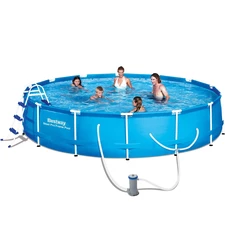 Каркасный бассейн Bestway 56308, 427 х 100 см., с фильтр-насосом фото 41