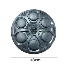 Боксерский набор MS 4448 тренажер - мишень, 6 целей, Bluetooth, музыка, свет фото 41