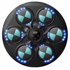 Боксерский набор MS 4449-BL тренажер - мишень, 6 целей, Bluetooth, синий фото 14