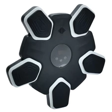 Боксерский набор MS 4453-B тренажер - мишень, 5 целей, звук, свет, Bluetooth, черный фото 14