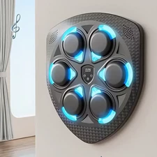 Боксерский набор MS 4468 тренажер - мишень, 6 целей, Bluetooth фото 2
