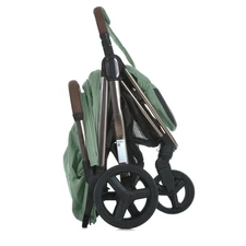 Прогулочная коляска ME 1192 Axis Milk Chocolate El Camino, бежевая фото 11