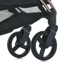 Прогулочная коляска ME 1192 Axis Milk Chocolate El Camino, бежевая фото 63