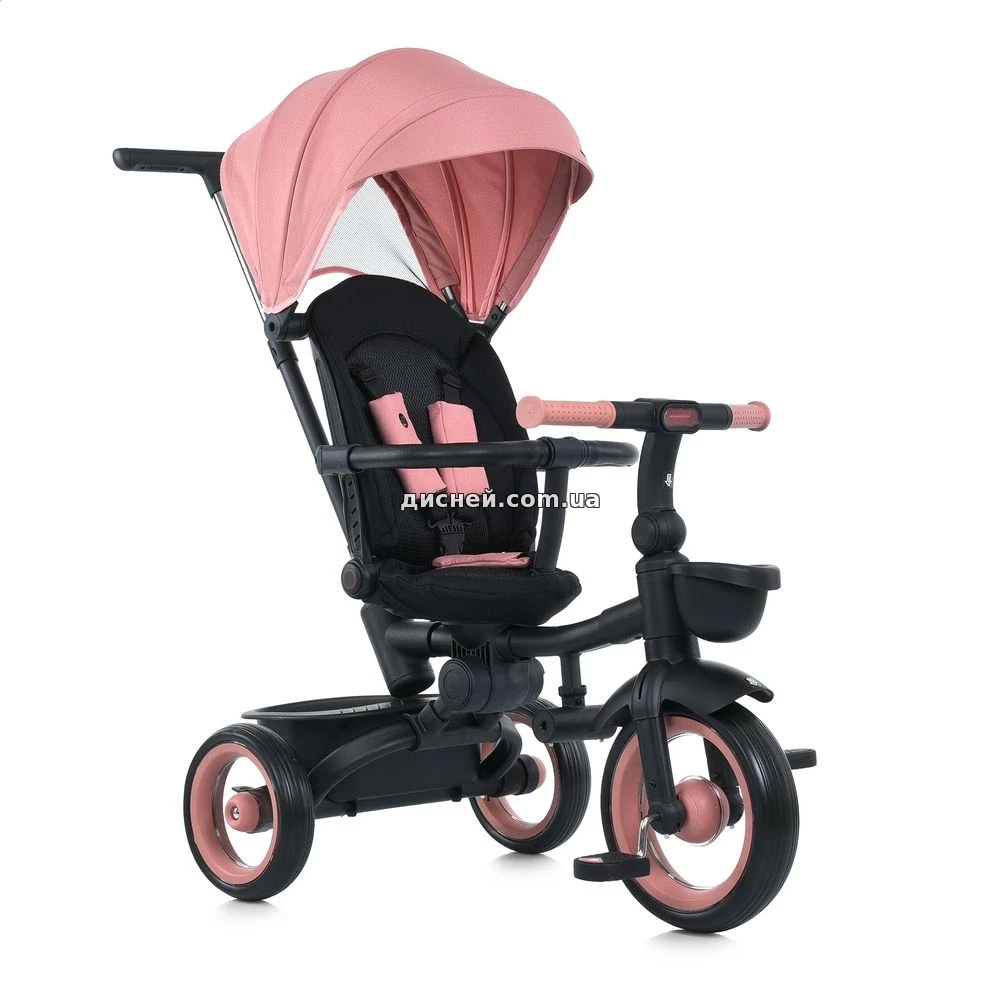 Велосипед с родительской ручкой Turbo Trike MT 1038 Peach Fuzz