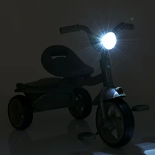 Детский трехколесный велосипед Turbo Trike MT 1037 Grey, музыка, свет, серый фото 53