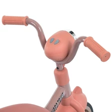 Детский трехколесный велосипед Turbo Trike MT 1037 Peach Fuzz, музыка, свет, персиковый фото 18