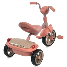 Детский трехколесный велосипед Turbo Trike MT 1037 Peach Fuzz, музыка, свет, персиковый фото 92