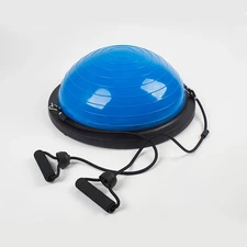 Балансировочная платформа Bosu MS 2609-1 Blue спортивный инвентарь, эспандер, насос, синяя фото 14