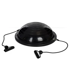 Балансировочная платформа Bosu MS 2609-10 спортивный инвентарь, эспандер, насос, черная фото 14