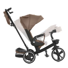 Трехколесный велосипед с ручкой El Camino Vector ME 1162-1 Beige Praline бежевый фото 41