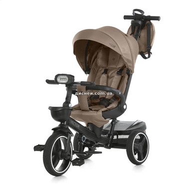 Трехколесный велосипед с ручкой El Camino Vector ME 1162-1 Beige Praline бежевый