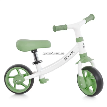 Детский беговел Prof1 Kids MBB 1040 Green бело-зеленый