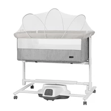Детская кроватка - качалка Carrello Bloom CRL-10304 Silk Beige бежевая купить