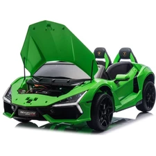 Детский электромобиль M 6151 AL-5 (24V) двухместный, Lamborghini Revuelto, зеленый фото 31