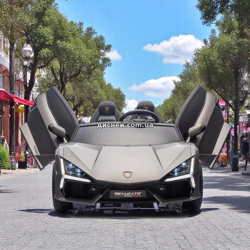 Двухместная детская машина M 6151AL-11(24V) Lamborghini, серая