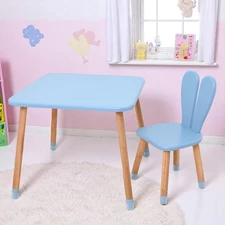 Детский столик со стульчиком VA 0091 JOY-13 синий фото 14