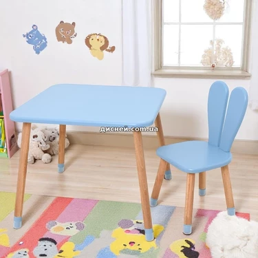 Детский столик со стульчиком VA 0091 JOY-13 синий