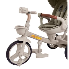Детский трехколесный велосипед Tilly Flash T-3812 Light Beige светло-бежевый фото 41