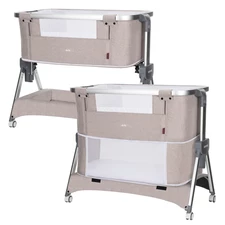 Детская кроватка - манеж Carrello Aria CRL-16401 Cream Beige бежевая купить