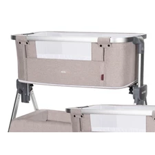 Детская кроватка - манеж Carrello Aria CRL-16401 Silver Grey серая фото 37