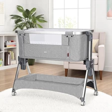 Детская кроватка Carrello Aria CRL-16402 Silver Grey серая фото 41