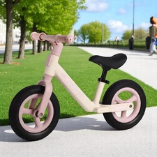 Детский беговел Prof1 Kids 10 д. MBB 1047-3 бело-розовый
