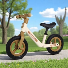 Детский беговел Prof1 Kids 10 д. MBB 1047-4 бело-бежевый