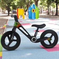 Детский беговел 14 д. MBB 1049-1 Prof1 Kids черный, нейлоновая рама