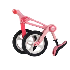 Детский беговел 14 д. MBB 1049-3 Prof1 Kids розовый, нейлоновая рама фото 37