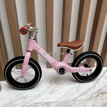 Детский беговел 12 дюймов MBB 1048-3 Prof1 Kids, магниевая рама, розовый