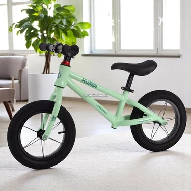 Детский беговел Prof1 Kids 12 д. MBB 1045-12-2 мятный, алюминиевая рама