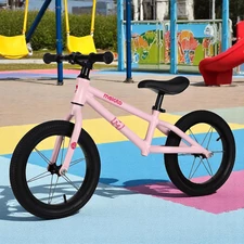Детский беговел 14 дюймов MBB 1045-14-3 Prof1 Kids, розовый