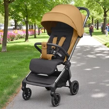 Прогулочная коляска Carrello Atom M CRL-5527 Mango Beige песочная